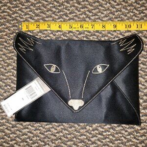Bcbg black fox clutch purse. NWT